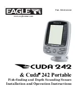 Eagle CUDA 242 - ADDITIONNAL Installation And Operation Instructions Manual preview