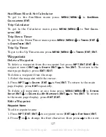 Preview for 135 page of Eagle CUDA 250 - ADDITIONAL Installation And Operation Instructions Manual