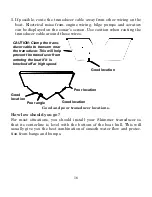 Preview for 24 page of Eagle CUDA 250i S/Map Installation And Operation Instructions Manual