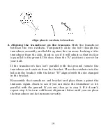 Preview for 27 page of Eagle CUDA 250i S/Map Installation And Operation Instructions Manual