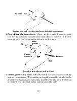 Preview for 28 page of Eagle CUDA 250i S/Map Installation And Operation Instructions Manual