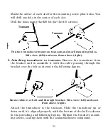 Preview for 29 page of Eagle CUDA 250i S/Map Installation And Operation Instructions Manual