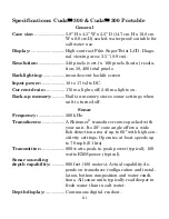 Preview for 5 page of Eagle Cuda 300 Portable Installation And Operation Instructions Manual