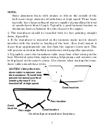 Preview for 9 page of Eagle Cuda 300 Portable Installation And Operation Instructions Manual