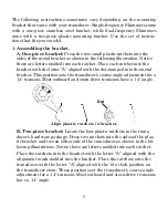 Preview for 11 page of Eagle Cuda 300 Portable Installation And Operation Instructions Manual