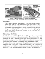 Preview for 24 page of Eagle Cuda 300 Portable Installation And Operation Instructions Manual