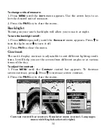 Preview for 40 page of Eagle Cuda 300 Portable Installation And Operation Instructions Manual