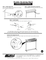 Preview for 2 page of Eagle Double Gowning Rack Assembly Instructions