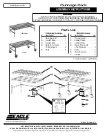 Eagle Dunnage Rack Assembly Instructions preview