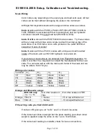 Предварительный просмотр 7 страницы Eagle EI-1000 Setup, Calibration And Troubleshooting