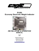 Предварительный просмотр 1 страницы Eagle EI-250 Installation & Operation Manual