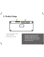 Предварительный просмотр 3 страницы Eagle ET-KB200B-WH User Manual