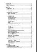 Preview for 3 page of Eagle Expedition Installation And Operation Instructions Manual