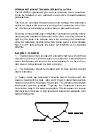 Preview for 5 page of Eagle Fish ID 128 Installation And Operation Instructions Manual