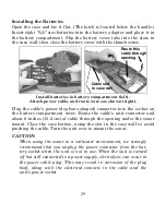 Preview for 33 page of Eagle FISHEASY 245DS - ADDITIONAL Installation And Operation Instructions Manual