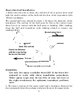 Preview for 25 page of Eagle FishEasy 250 DS Installation And Operation Instructions Manual