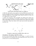 Preview for 23 page of Eagle FishEasy 320C Installation And Operation Instructions Manual