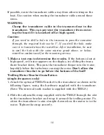 Preview for 16 page of Eagle FishEasy 350c Installation & Operation Instructions