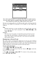 Preview for 124 page of Eagle FishElite 480 Installation And Operation Instructions Manual