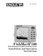 Eagle FishMark 160 Installation And Operation Instructions Manual preview