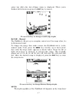 Preview for 21 page of Eagle FishMark 160 Installation And Operation Instructions Manual