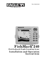 Preview for 1 page of Eagle FishMark 240 Instructions Manual