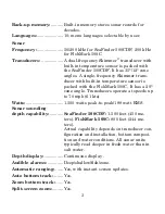 Preview for 9 page of Eagle FishMark 500C Installation And Operation Instructions Manual