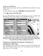 Preview for 74 page of Eagle FishMark 500C Installation And Operation Instructions Manual