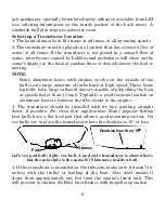 Preview for 15 page of Eagle FISHMARK 640C Installation And Operation Instructions Manual