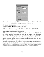 Preview for 64 page of Eagle FISHMARK 640C Installation And Operation Instructions Manual