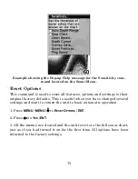 Preview for 81 page of Eagle FISHMARK 640C Installation And Operation Instructions Manual