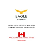 Preview for 8 page of Eagle Hydraulic Operation And Troubleshooting Manual