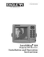 Eagle IntelliMap 320 Installation And Operation Instructions Manual предпросмотр