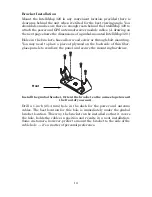 Preview for 20 page of Eagle IntelliMap 320 Installation And Operation Instructions Manual