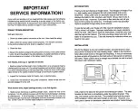 Preview for 5 page of Eagle Magna Operation And Installation Instructions Manual