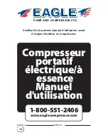 Preview for 16 page of Eagle Portable Electric/Gas Compressor Operating Instructions Manual