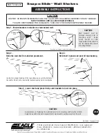 Предварительный просмотр 1 страницы Eagle Snap-n-Slide 357473 Assembly Instructions