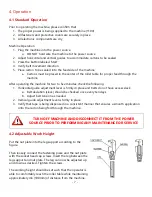 Предварительный просмотр 7 страницы Eagle T100 Operation Manual