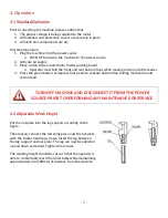 Предварительный просмотр 7 страницы Eagle T10CF Operation Manual