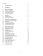 Preview for 2 page of Eagle T500 Operation Manual