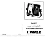 Preview for 1 page of Eagle Z 7200 LIQUID CRYSTAL GRAPH Installation And Operation Manual