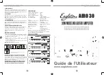 Eagletone AERO 30 User Manual preview