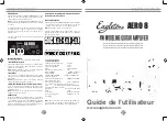 Eagletone AERO 8 User Manual preview