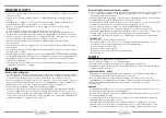 Preview for 2 page of Eagletone BIG STROB 1500W User Manual