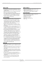 Preview for 2 page of Eagletone FOG 800W User Manual