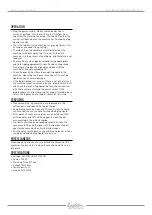 Preview for 4 page of Eagletone FOG 800W User Manual