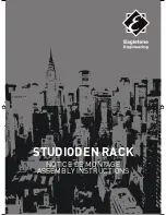 Eagletone STUDIODEN RACK Assembly Instructions preview