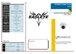 Предварительный просмотр 2 страницы Eagleye IS-NIRB3TSC200 Series Quick Start Manual