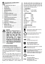 Предварительный просмотр 2 страницы EAL APA 16524 Operating Instructions Manual