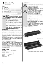 Предварительный просмотр 4 страницы EAL CALMA 46064 Operating Instructions Manual